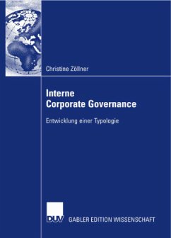 Interne Corporate Governance von Deutscher Universitätsverlag / Gabler